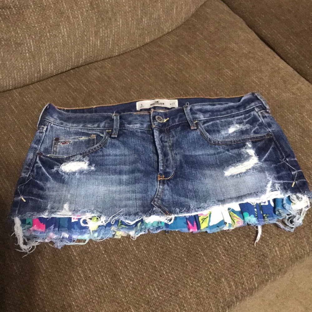Jean Mini Skirt